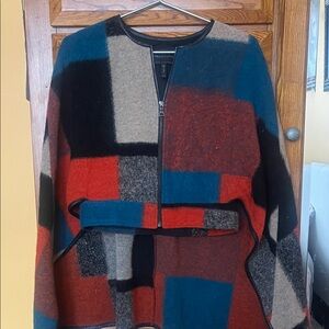 BCBGMaxAzria Multicolor Patchwork Jacket